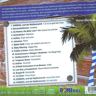 Der Sueden rockt - CD Cover